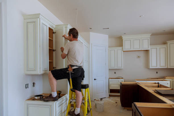 Cabinet Refacing Before After Dunedin